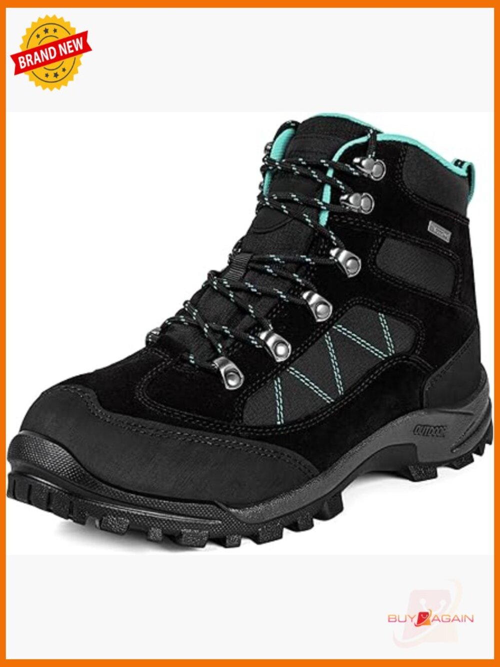 Waterproof Hiking Boots Women Ankle Support Non-Slip Outdoor Shoes
